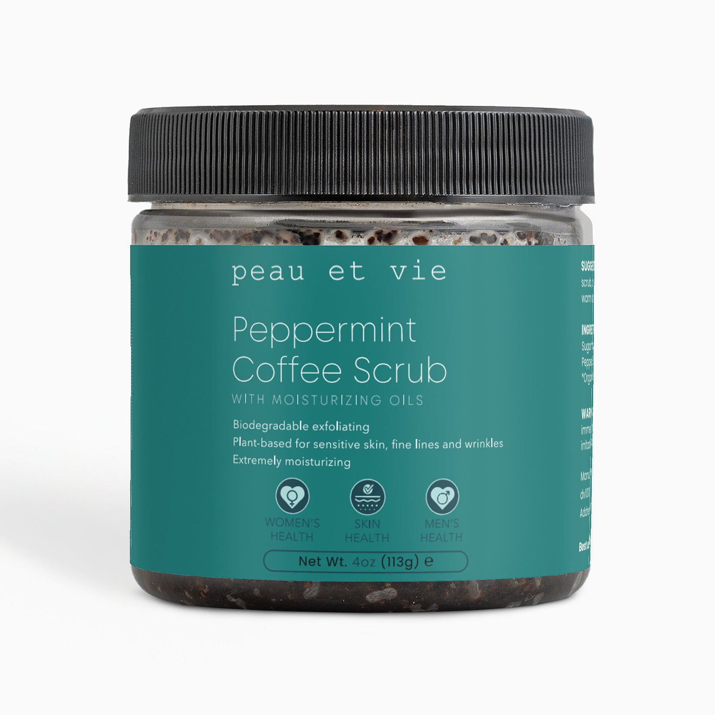 Peppermint Coffee Scrub